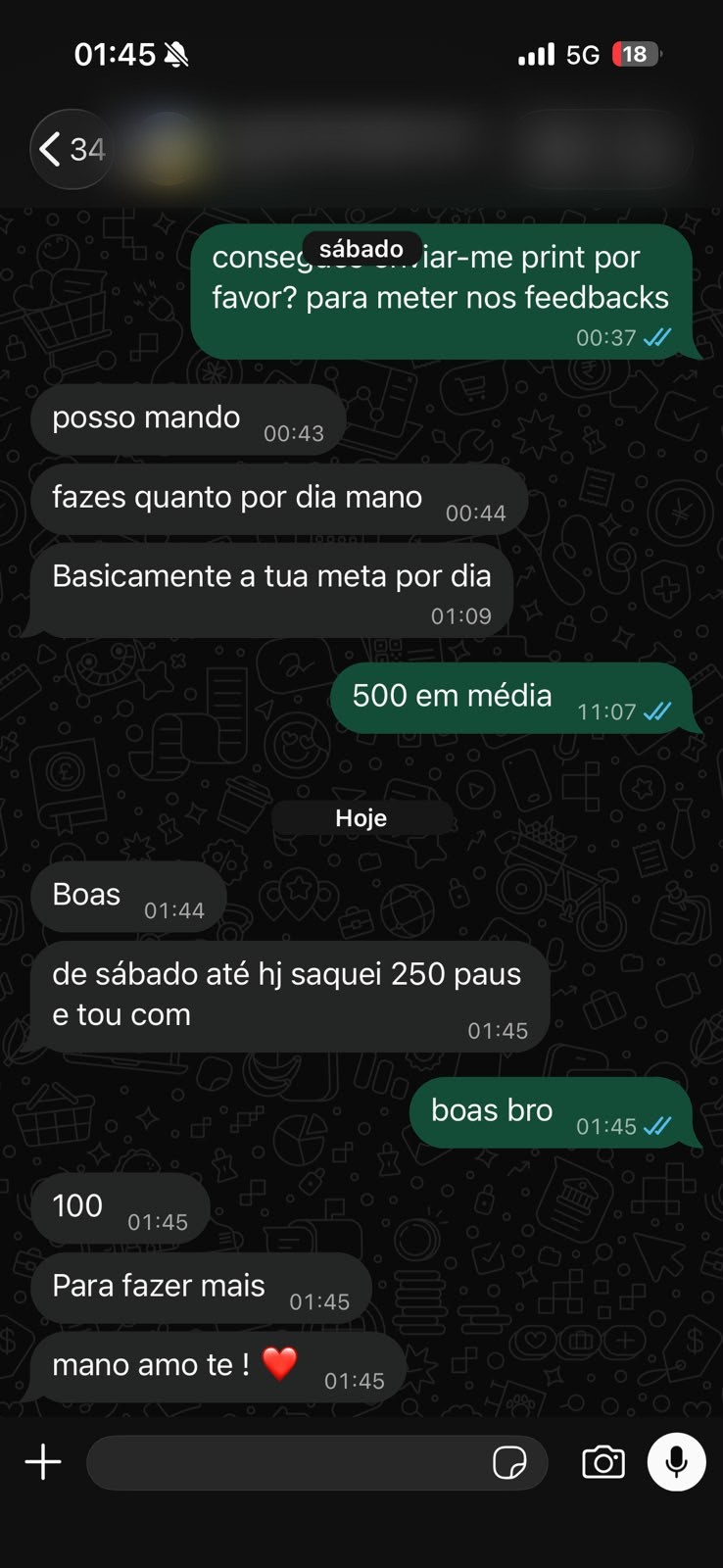Feedback real de aluno 3